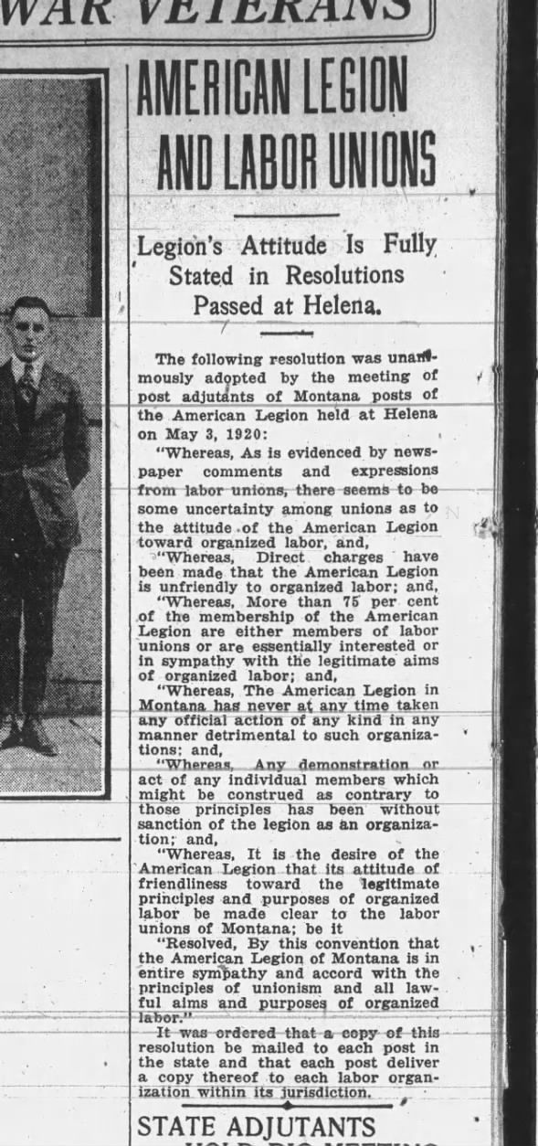 Clipping from The Anaconda Standard